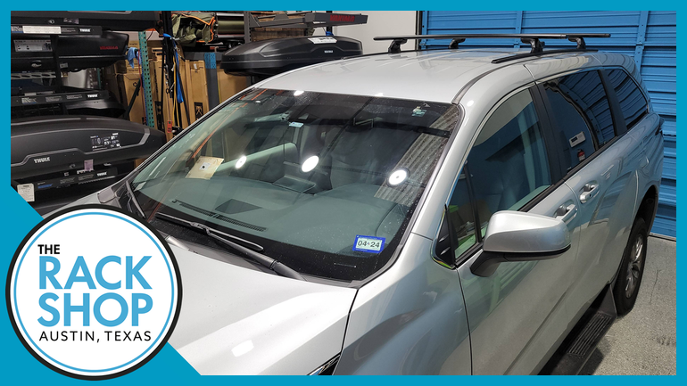 Pair Of Aluminum Roof Rack Crossbars For 2021-2022 Toyota Sienna – MOSTPLUS, 150lb Capacity, Black