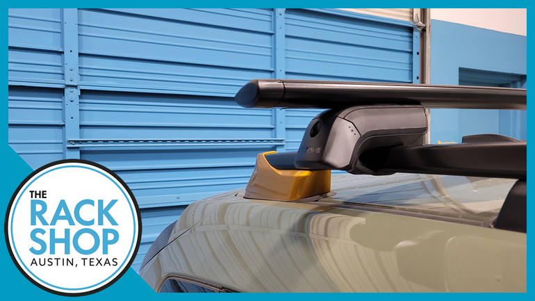 2024-2025 Subaru Crosstrek Wilderness (w/raised rails) Yakima Crossbar Complete Roof Rack