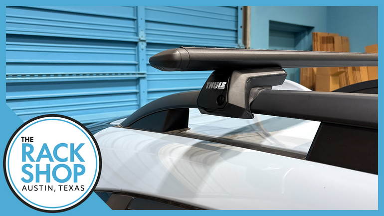 2024-2025 Subaru Crosstrek (w/raised rails) Thule Crossbar Complete Roof Rack