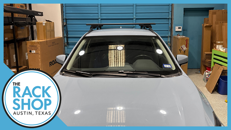 2024-2025 Subaru Crosstrek (w/raised rails) Thule Crossbar Complete Roof Rack 2024-2025 Subaru Crosstrek (w/raised rails) Thule Crossbar Complete Roof Rack