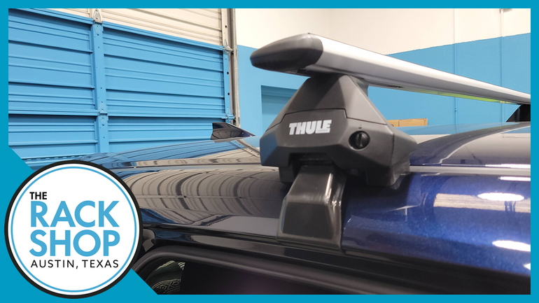 2016-2023 Mazda CX-9 (w/bare roof) Thule Crossbar Complete Roof Rack