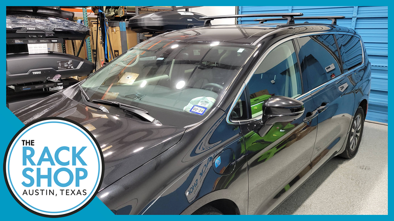 2017-2024 Chrysler Pacifica Rhino-Rack RLT600 Vortex Aero Complete Roof Rack