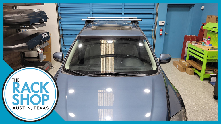 2007-2015 Mazda CX-9 (w/raised rails) Thule Crossbar Complete Roof Rack