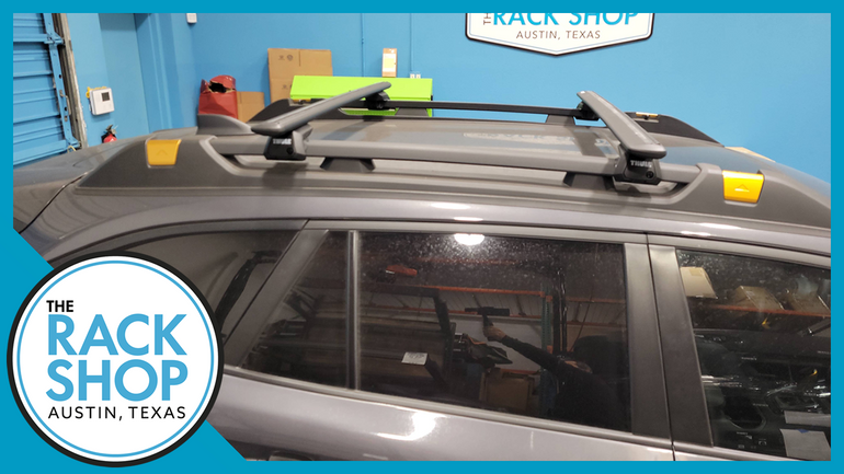 2022-2025 Subaru Outback WILDERNESS  (w/raised rails) Thule Crossbar Complete Roof Rack