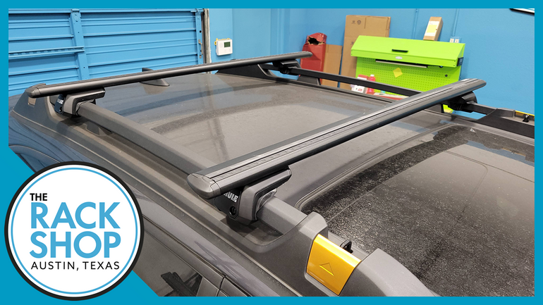 2022-2025 Subaru Outback WILDERNESS  (w/raised rails) Thule Crossbar Complete Roof Rack