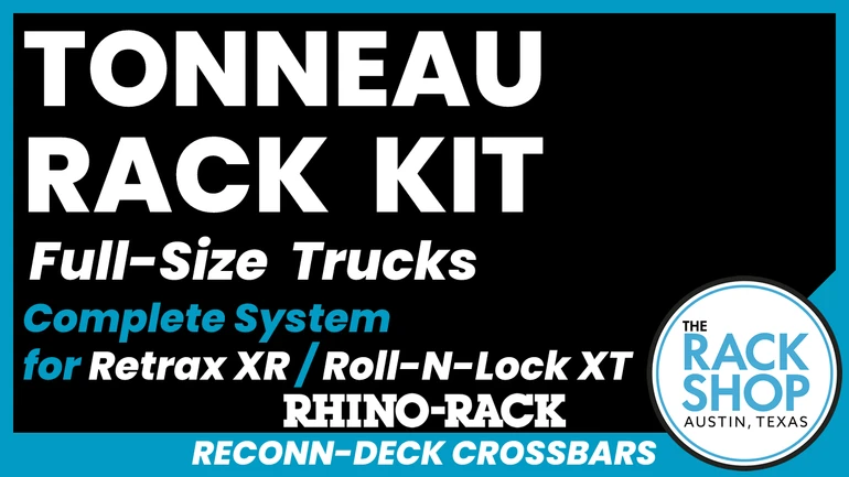 2022-2024 Toyota Tundra TRD PRO Short Bed Rhino-Rack Quick Mount Reconn-Deck Bar Tonneau Rack w/Locks | Full Size