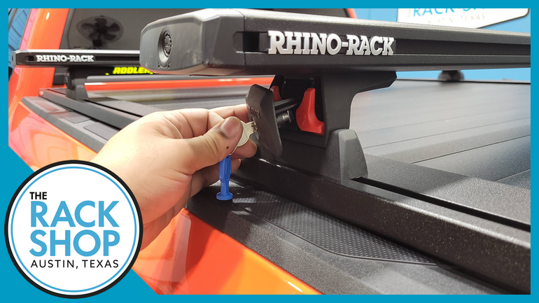 2022-2024 Toyota Tundra TRD PRO Short Bed Rhino-Rack Quick Mount Reconn-Deck Bar Tonneau Rack w/Locks | Full Size