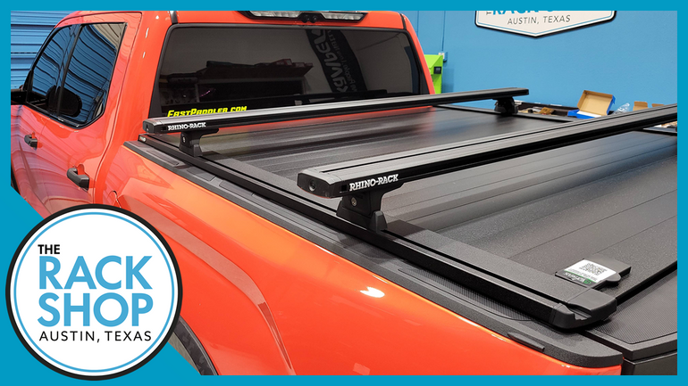 2022-2024 Toyota Tundra TRD PRO Short Bed Rhino-Rack Quick Mount Reconn-Deck Bar Tonneau Rack w/Locks | Full Size