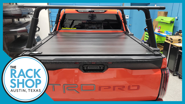 2022-2024 Toyota Tundra TRD PRO Yakima OverHaul HD Bed Rack for Retrax XR Tonneau Cover
