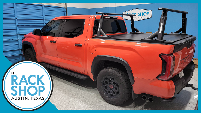 2022-2024 Toyota Tundra TRD PRO Yakima OverHaul HD Bed Rack for Retrax XR Tonneau Cover