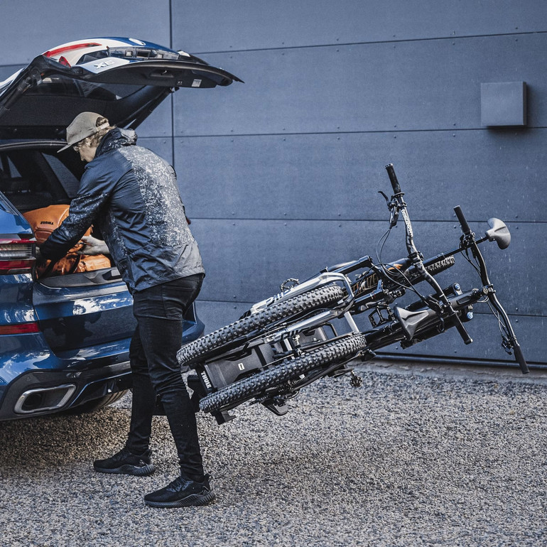 Thule EasyFold XT Hitch Mount Bike Rack for 1.25" & 2" Hitch | 2 Bike