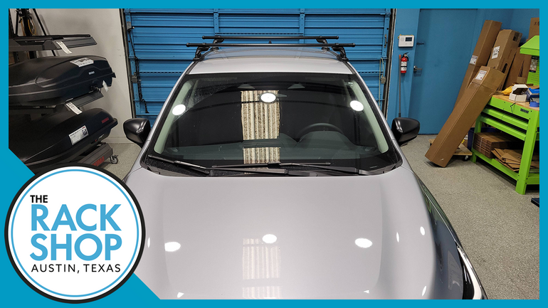 2024-2025 Subaru Crosstrek (w/fixed points) Yakima Crossbar Complete Roof Rack