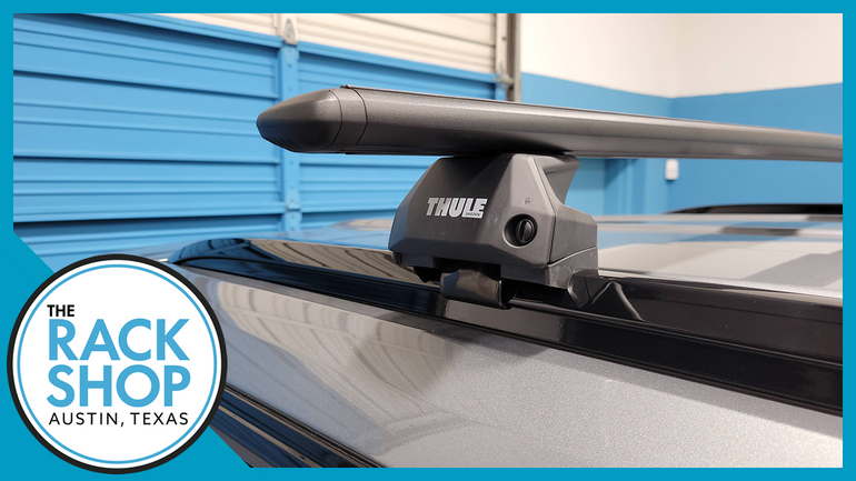 2021-2025 GMC Yukon AT4 (w/flush rails) Thule Crossbar Complete Roof Rack