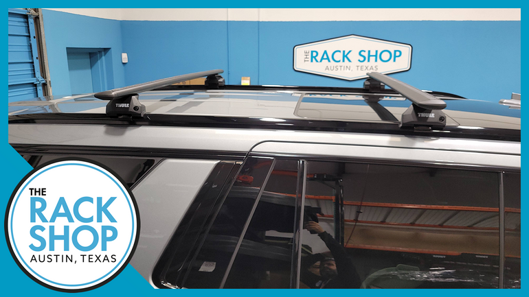 2021-2025 GMC Yukon AT4 (w/flush rails) Thule Crossbar Complete Roof Rack