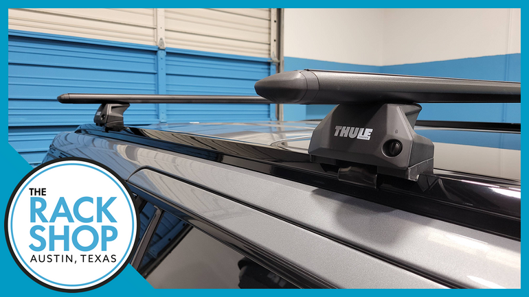 2021-2025 GMC Yukon AT4 (w/flush rails) Thule Crossbar Complete Roof Rack