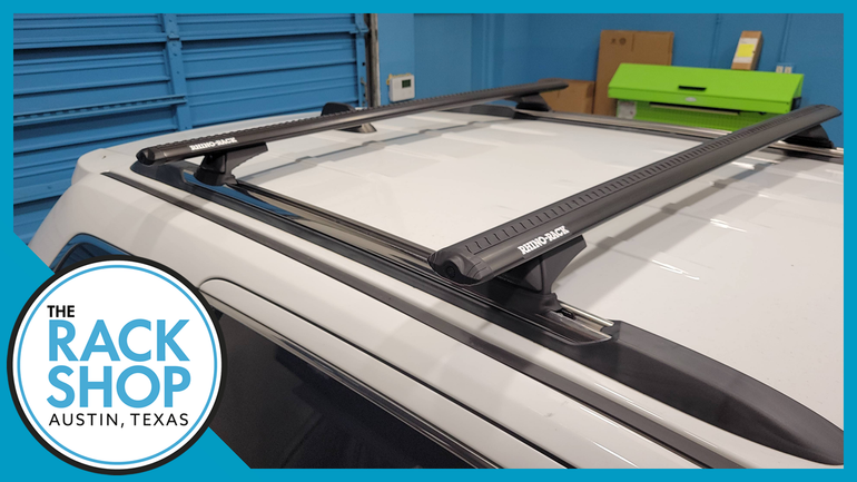 2011-2021 Jeep Grand Cherokee (WK) (w/ metal flush rails) Rhino-Rack RCL Vortex Complete Roof Rack w/Locks