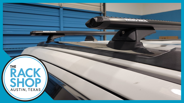 2011-2021 Jeep Grand Cherokee (WK) (w/ metal flush rails) Rhino-Rack RCL Vortex Complete Roof Rack w/Locks