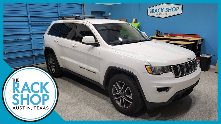 2011-2021 Jeep Grand Cherokee (WK) (w/ metal flush rails) Rhino-Rack RCL Vortex Complete Roof Rack w/Locks