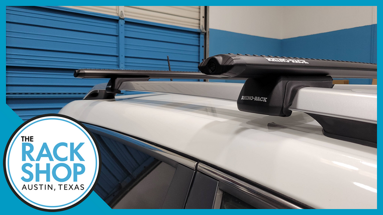 2014-2023 Jeep Cherokee (w/raised rails) Rhino-Rack Vortex Aero SX Complete Roof Rack