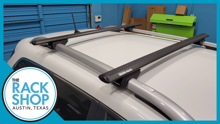 2014-2023 Jeep Cherokee (w/raised rails) Rhino-Rack Vortex Aero SX Complete Roof Rack