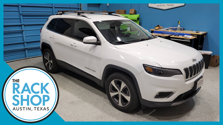 2014-2023 Jeep Cherokee (w/raised rails) Rhino-Rack Vortex Aero SX Complete Roof Rack