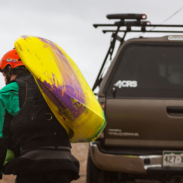 Kuat Racks Class 4 - J-Style FOLDING Kayak Mount | Gray