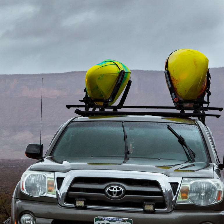 Kuat Racks Class 4 - J-Style FOLDING Kayak Mount | Gray