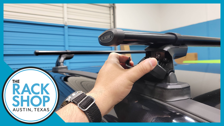 2012-2015 Mazda 5 (w/fixed points) Yakima Crossbar Complete Roof Rack