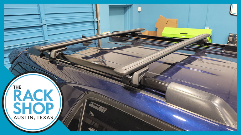 2010-2025 Toyota 4Runner (w/raised rails) Thule 50" Crossbar Complete Roof Rack