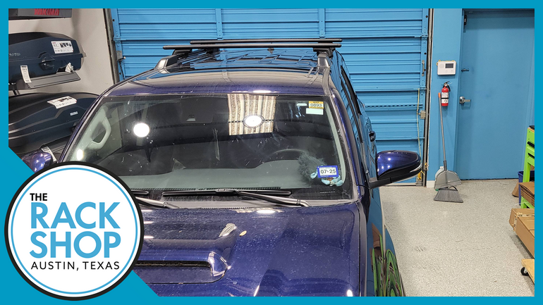 2010-2025 Toyota 4Runner (w/raised rails) Thule 50" Crossbar Complete Roof Rack