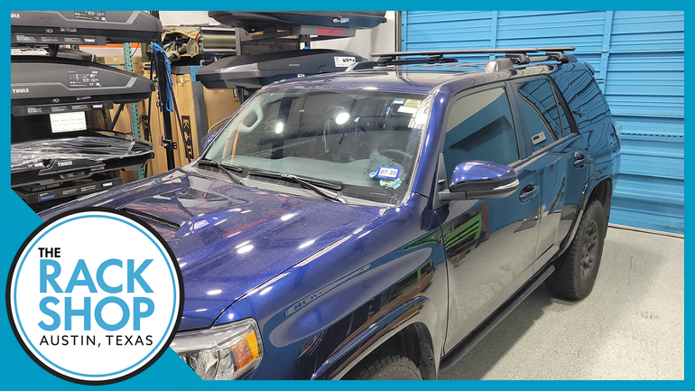 2010-2025 Toyota 4Runner (w/raised rails) Thule 50" Crossbar Complete Roof Rack