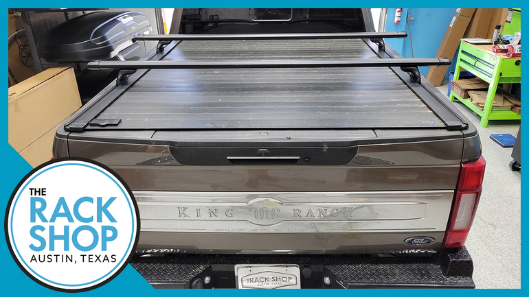 2017-2024 Ford Super Duty Yakima SkyLine 78" HD Bar Complete Bed Rack for Retrax XR Cover