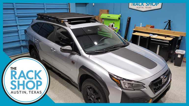 2022-2025 Subaru Outback WILDERNESS  (w/raised rails) Thule Caprock Platform Complete Roof Rack