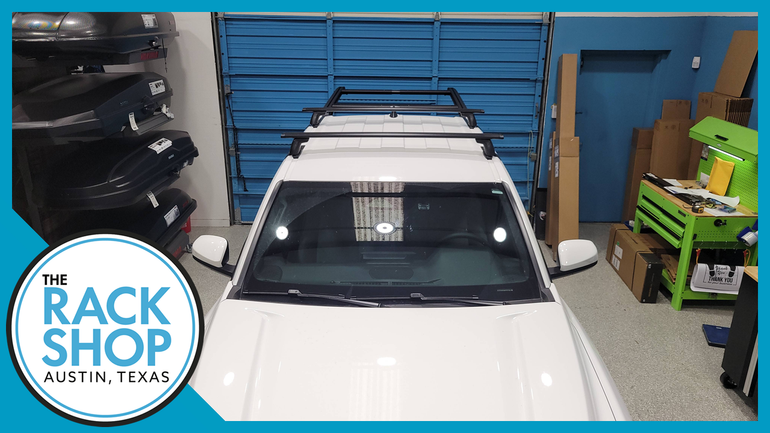 2024-2025 Toyota Tacoma Double Cab (w/bare roof) Yakima Crossbar Complete Roof Rack