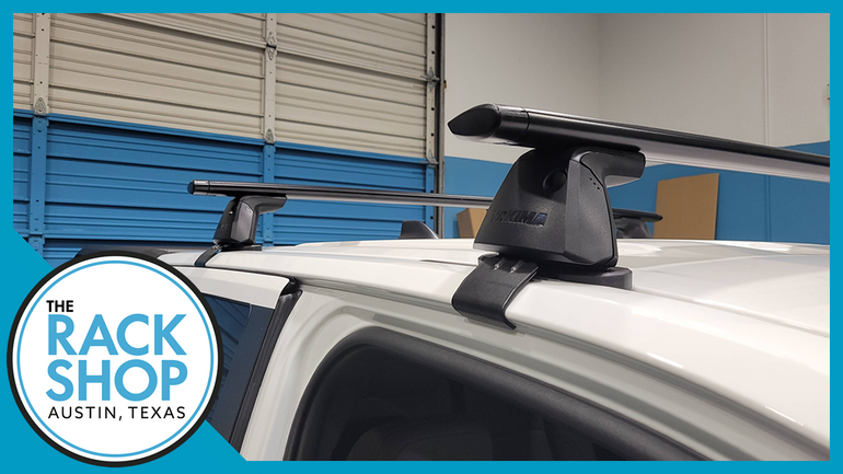 2024-2025 Toyota Tacoma Double Cab (w/bare roof) Yakima Crossbar Complete Roof Rack