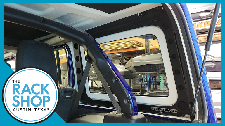 2018-2025 Jeep Wrangler JL 4DR Rhino-Rack Pioneer Platform + Backbone Complete Roof Rack | 71L x 56W