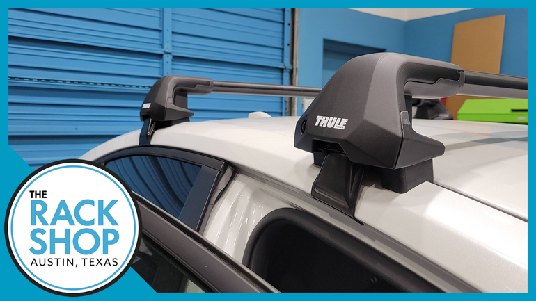 2023-2025 Toyota Prius (w/bare roof) Thule EDGE Crossbar Complete Roof Rack 2023-2025 Toyota Prius (w/bare roof) Thule EDGE Crossbar Complete Roof Rack