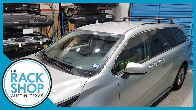 2021-2024 Toyota Sienna (w/bare roof) Rhino-Rack RLT600 Vortex Aero Complete Roof Rack