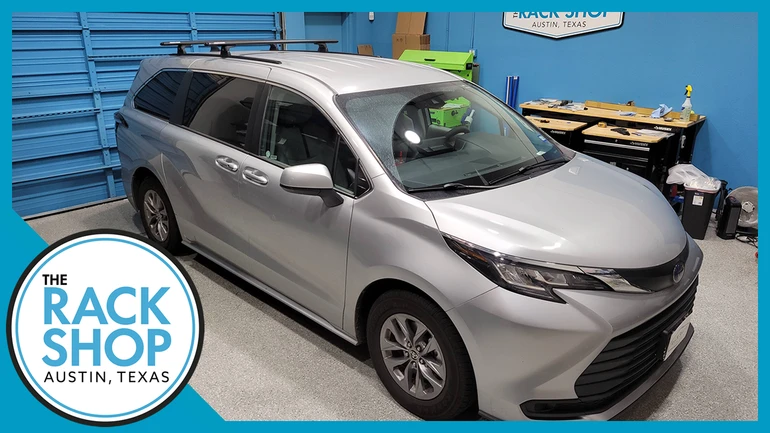 2021-2024 Toyota Sienna (w/bare roof) Rhino-Rack RLT600 Vortex Aero Complete Roof Rack
