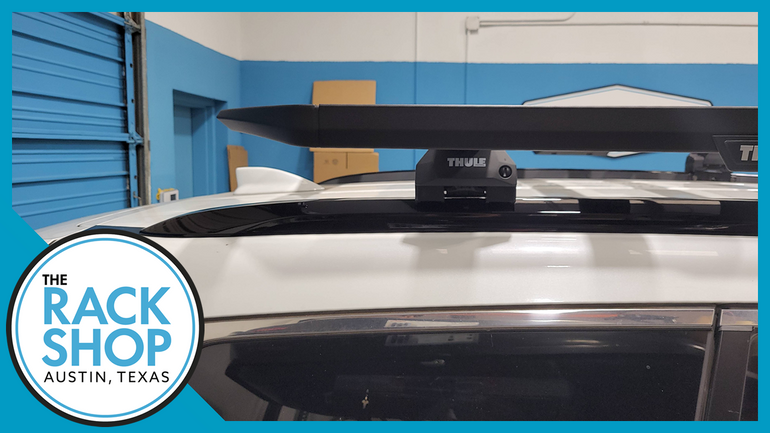 2019-2022 Honda Pilot (w/flush rails) Thule Caprock Platform Complete Roof Rack