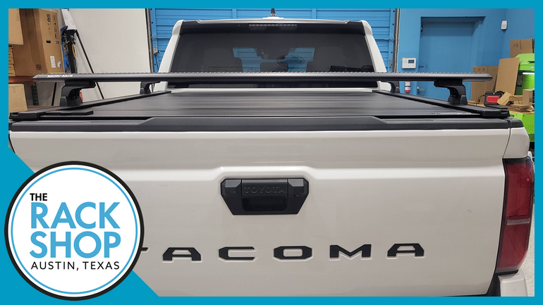 2024-2025 Toyota Tacoma Rhino-Rack Vortex Aero (65") RLT600 Complete Rack w/Locks for Retrax XR