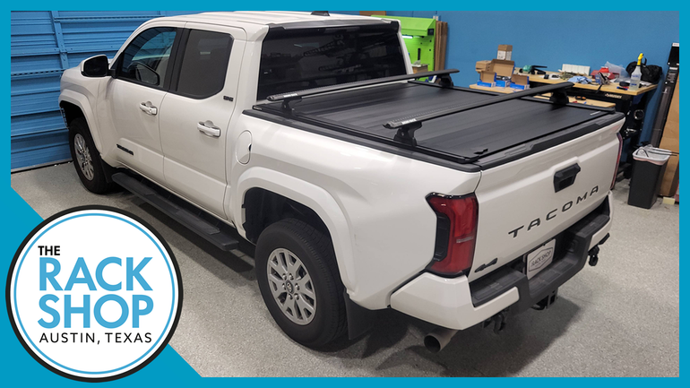 2024-2025 Toyota Tacoma Rhino-Rack Vortex Aero (65") RLT600 Complete Rack w/Locks for Retrax XR