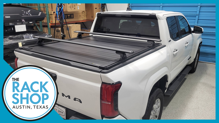 2024-2025 Toyota Tacoma Rhino-Rack Vortex Aero (65") RLT600 Complete Rack w/Locks for Retrax XR