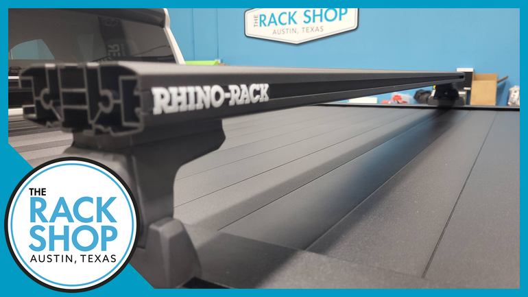 2024-2025 Toyota Tacoma Rhino-Rack Reconn-Deck Bar (59") RLT600 Complete Rack w/Locks for Retrax XR