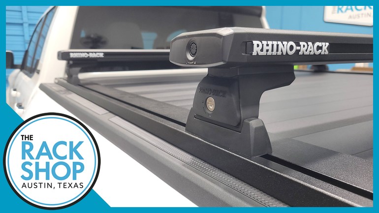 2024-2025 Toyota Tacoma Rhino-Rack Reconn-Deck Bar (59") RLT600 Complete Rack w/Locks for Retrax XR
