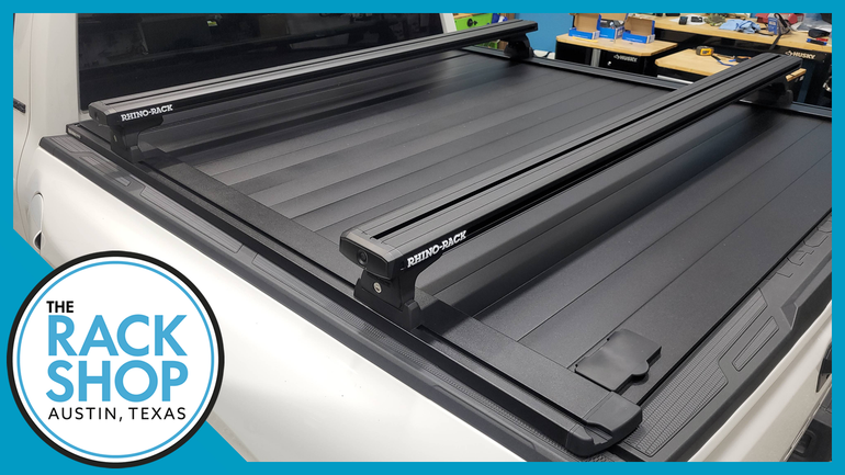 2024-2025 Toyota Tacoma Rhino-Rack Reconn-Deck Bar (59") RLT600 Complete Rack w/Locks for Retrax XR