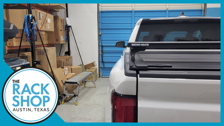 2024-2025 Toyota Tacoma Rhino-Rack Reconn-Deck Bar (59") RLT600 Complete Rack w/Locks for Retrax XR