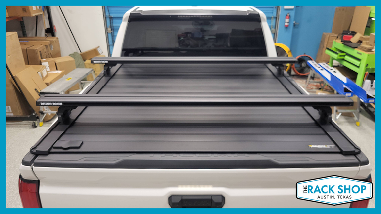 2024-2025 Toyota Tacoma Rhino-Rack Reconn-Deck Bar (65") RLT600 Complete Rack w/Locks for Retrax XR