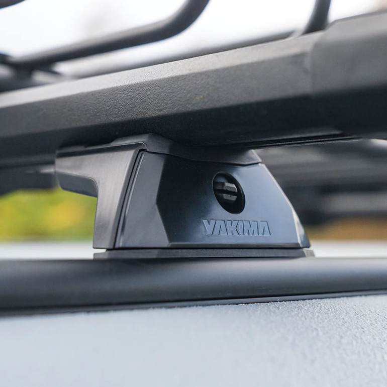 Yakima HD Bar TrackTower Roof Rack for Pre-Installed Truck Cap Tracks