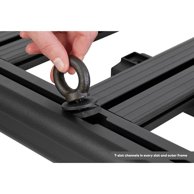 Yakima LockNLoad w/TrackTower Roof Rack for Pre-Installed Truck Cap Tracks | SELECT SIZE